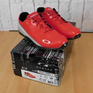 MENS OAKLEY CIPHER 2 GOLF SHOES 9W RED 14039-400